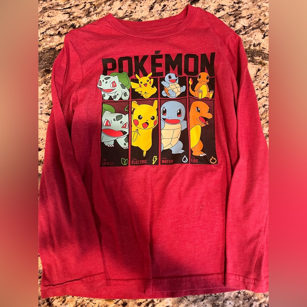 Pokémon kids shirt(343)
